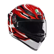 Agv K1 S E2206 Lion Мотошлем Red White Красный