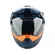Klim X1 Alpha Мотошлем Petrol Orange Оранжевый