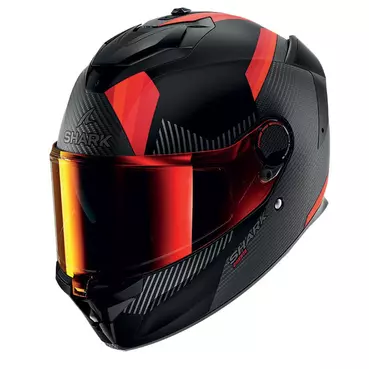 Shark Spartan Gt Pro Dokhta Carbon Orange Anthracite Красный