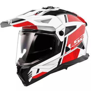 Ls2 Mx702 Pioneer 2 Hill Мотошлем Red Красный