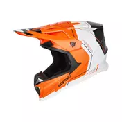 Acerbis T711 Мотошлем Orange Fluo Black Оранжевый