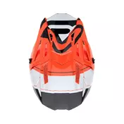 Acerbis T711 Мотошлем Orange Fluo Black Оранжевый