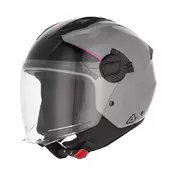 Acerbis Jet Levante Мотошлем Grey Pink Розовый
