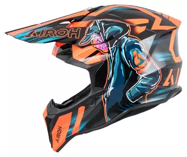 Wraaap Cyber Orange, black, blue