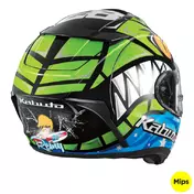 Kabuto Full Face Мотошлем F17 Gp Mips Remy Gardner Зеленый