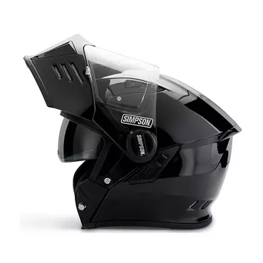 Simpson Darksome 2206 Modular Мотошлем Black Черный