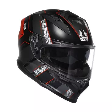 Agv K7 E2206 Kyber Мотошлем Black Red Красный