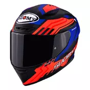 Suomy Track-1 Framework Мотошлем Black Red Blue Черный