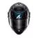 Shark Spartan Rs Reptaia Мотошлем Black Blue Glitter Синий