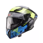 Caberg Drift Evo 2 Prism Мотошлем Yellow Blue Matt Синий