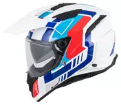 Bandit Horn White, Blue, Red