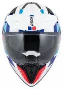 Bandit Horn White, Blue, Red