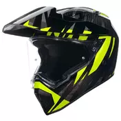 AGV AX9 Steppa E2206 MPLK integralhelm Steppa Carbon / Grey / Yellow Fluo