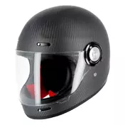 HELSTONS Naked integralhelm Black Carbon Matt