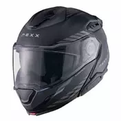 NEXX X.Lifetour Globe Modularhelm Black / Grey Matt