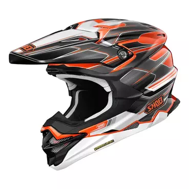 Shoei Vfx-wr 06 Sparkle Tc-8 Мотошлем Оранжевый