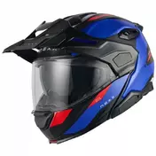 NEXX X.Lifecountry Terra Modularhelm Blue / Matt Red
