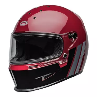 Bell Eliminator Ece6 Gt Brick Мотошлем Red Black Красный