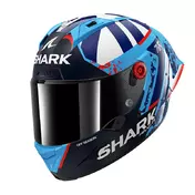 Shark Aeron Gp Fim Racing Мотошлем Raul Fernandez Blue Синий