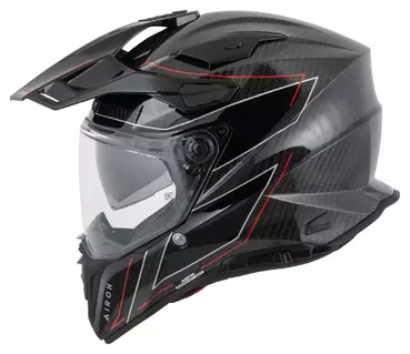 Commander 2 Stylish Carbon, Red, Grey