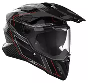 Commander 2 Stylish Carbon, Red, Grey