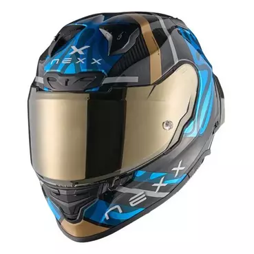 NEXX X.R3R Swirl integralhelm Голубой