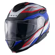 NEXX X.Lifetour Pro Mile Modularhelm Blue / Red Matt