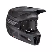 Leatt 3.5 V.25 Мотошлем Stealth Черный