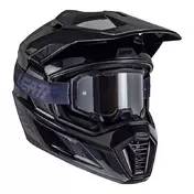 Leatt Adv 8.5 V.25 Мотошлем Stealth Черный