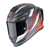 Scorpion Exo R1 Evo Carbon Air Runner Мотошлем Red Красный