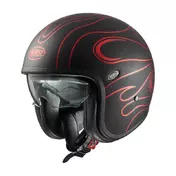 Premier Vintage Fr Red Chromed 22.06 Мотошлем Красный