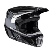 Leatt Moto 2.5 V26 Мотошлем Grey Серый