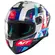 MT Helmets Targo S Sergio Garcia 2024 integralhelm Бело-синий