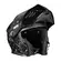 Simpson Darksome Carbon 2206 Modular Мотошлем Forged Черный