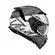 Premier Devil Carbon 22.06 Mn 8 Мотошлем White Белый