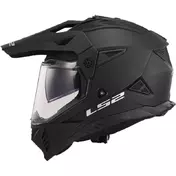 Ls2 Mx702 Pioneer 2 Solid Мотошлем Black Matt Черный