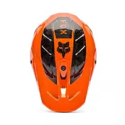Fox V3 Rs Fracture Мотошлем Orange Fluo Оранжевый