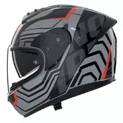 Nolan N60.6 Eclettico Мотошлем Grey Red Серый