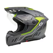 O Neal Sierra Rs Echo Мотошлем Black Yellow Желтый