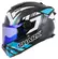 Spartan GT Pro Carbon Zarco Carbon, White, Blue