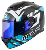 Spartan GT Pro Carbon Zarco Carbon, White, Blue