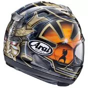 Arai Rx-7v Evo Pedrosa Gold Spirit Мотошлем Золотистый
