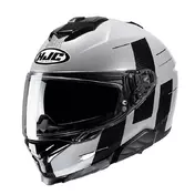Hjc I71 Peka Мотошлем Grey Black Серый
