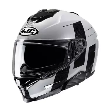 Hjc I71 Peka Мотошлем Grey Black Серый