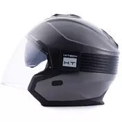 Blauer Hacker Мотошлем Titanium Black Серый