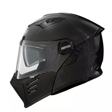 SIMPSON Darksome ECE 22.06 Modularhelm Carbon / Matt Black