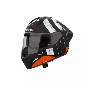 AIROH Matryx Scope integralhelm Matt Orange