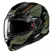 HJC RPHA 91 Blat Modularhelm Черно-зеленый