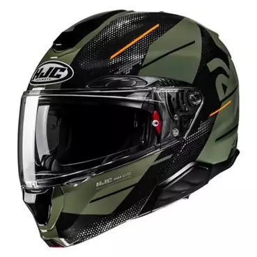 HJC RPHA 91 Blat Modularhelm Черно-зеленый