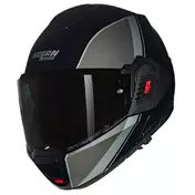 NOLAN N120-1 Verniciatura Speciale Modularhelm Gloss Black / Grey / Silver